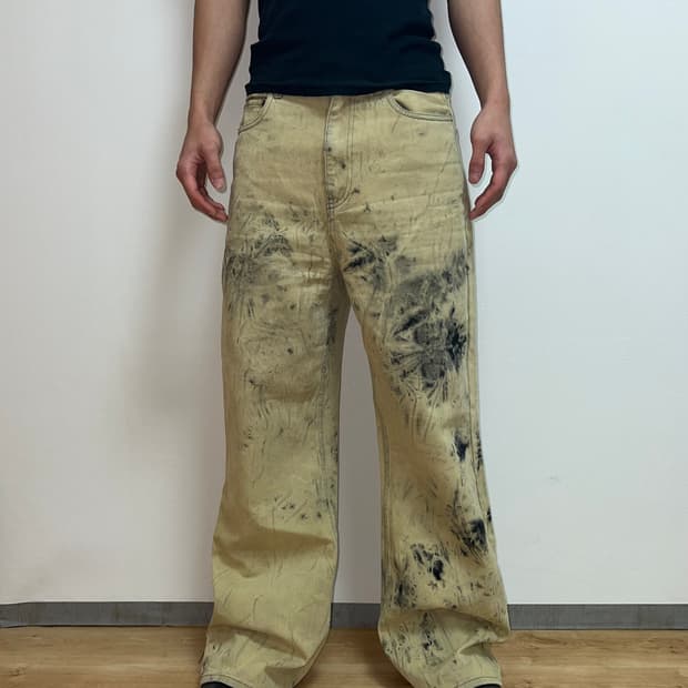 Acne Studios Yellow Denim 