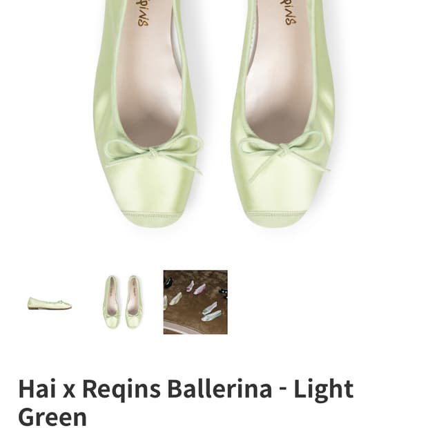 Hai x Reqins Ballerina - Light Green