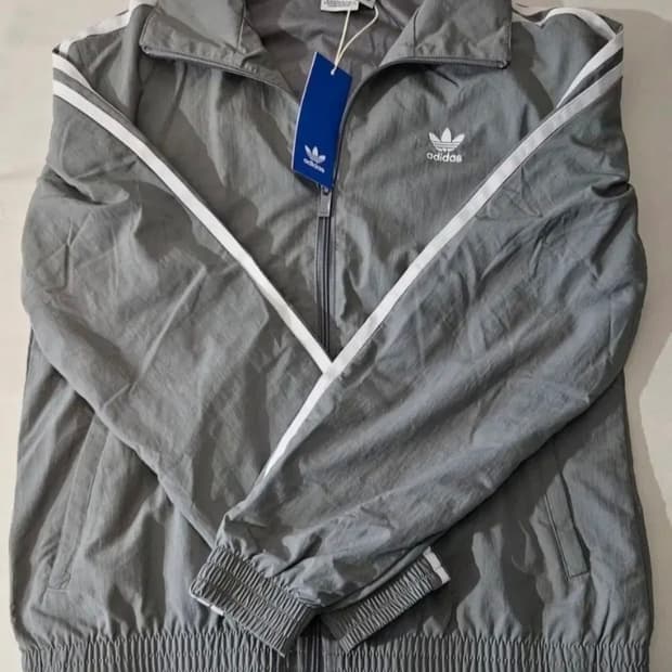 아디다스 우븐 트랙탑 바람막이