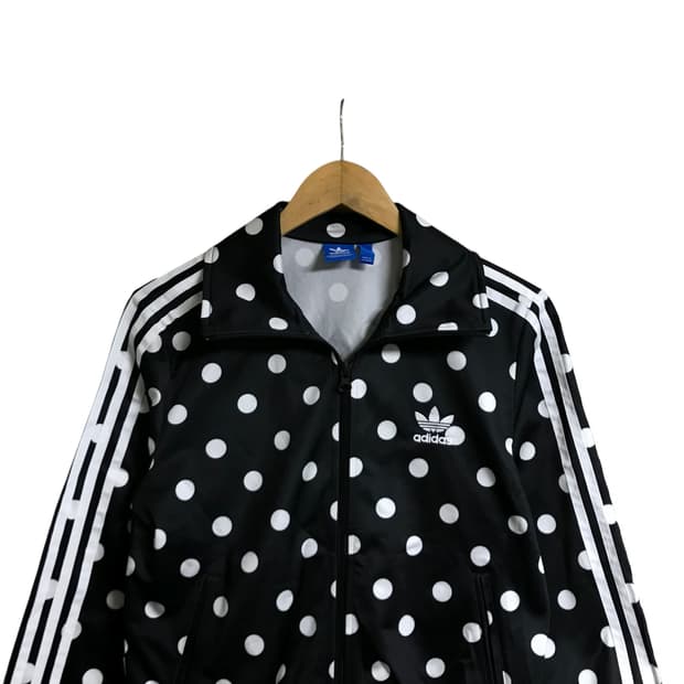 아디다스 도트패턴 트랙탑져지