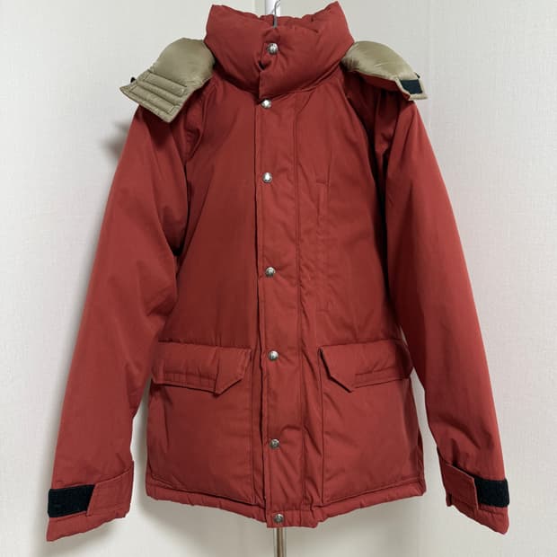 80s 노스페이스 브라운라벨 시에라파카 패딩 레드