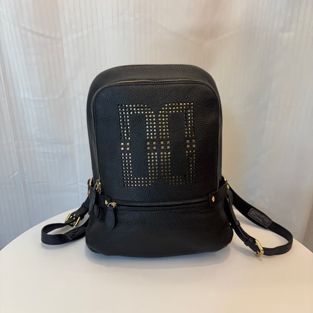 정품 닥스 소가죽 백팩    