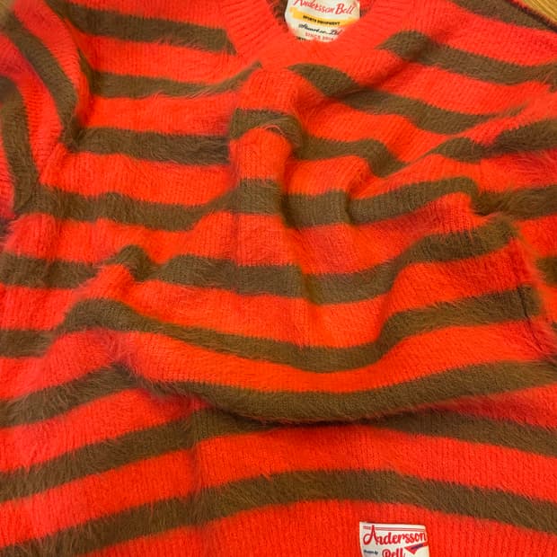 앤더슨벨 스트라이프 니트