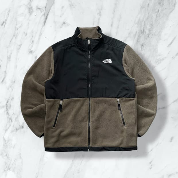 노스페이스 브라운 데날리 플리스 자켓 
