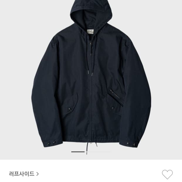 러프사이드 힐 파카 네이비