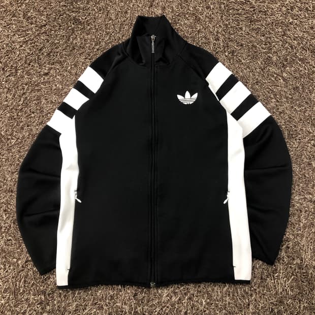 아디다스 파이어버드 트레포일 져지 트랙 자켓