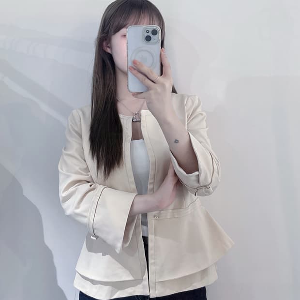 꾸레쥬 클래식 자켓