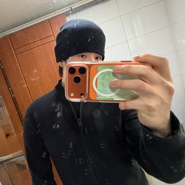 Armani Exchange 니트 집업