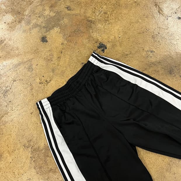 [정품/M] 아디다스 블랙 삼선 트레이닝 바지 b19