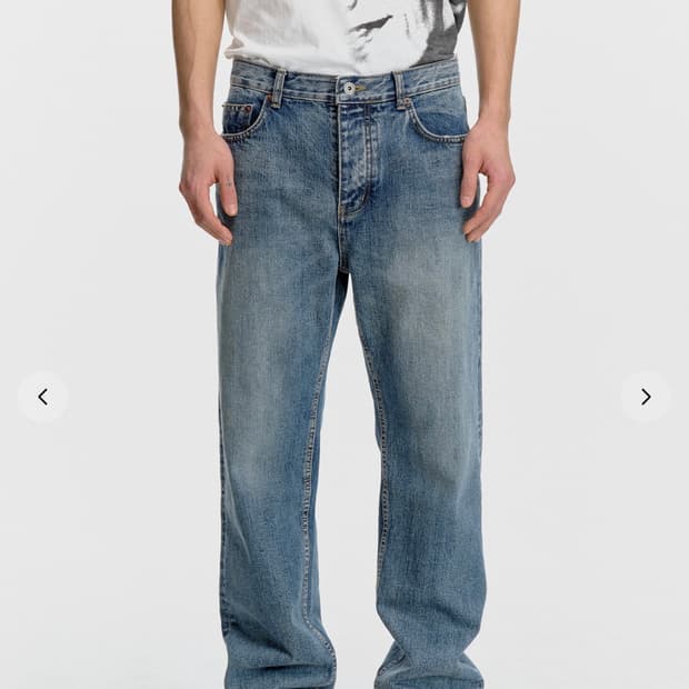 서피스에디션 TORN STRAIGHT 데님 M