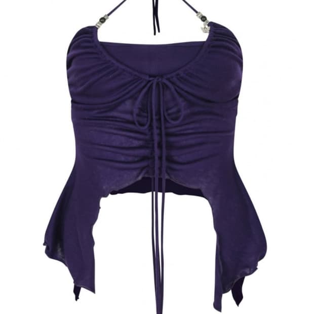 Painorpleasure morpho top purple