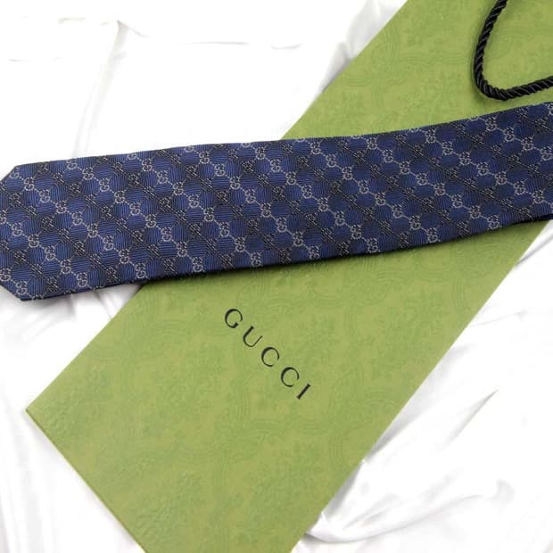 구찌 8cm A+등급 GG로고 남자 명품 넥타이