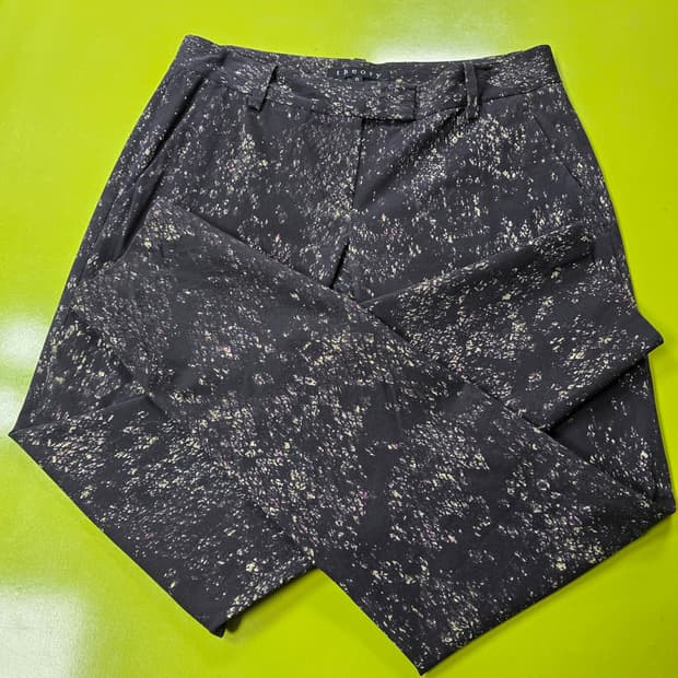 띠어리 포안트 패턴 바지 (1219)