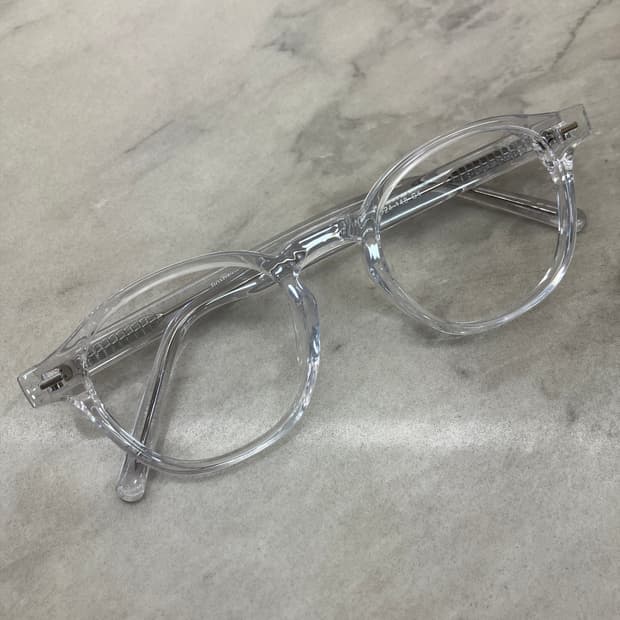 B86 DMN 클리어 웰링턴 뿔테 안경128