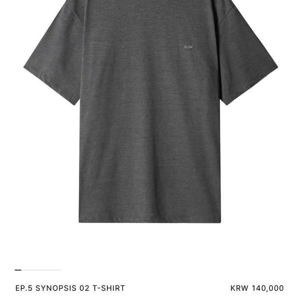 [XL]xlim ep5 02 T-shirts , gray