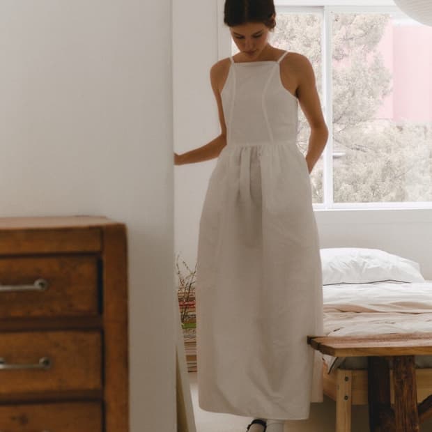 르에 다이아 슬리브리스 맥시 드레스