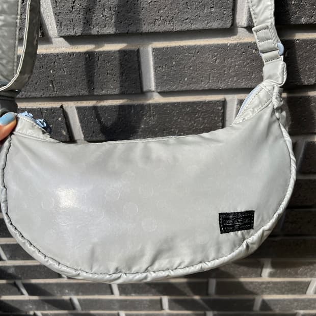 Porter 포터 도트 호보백 그레이