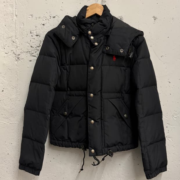 폴로 다운 패딩