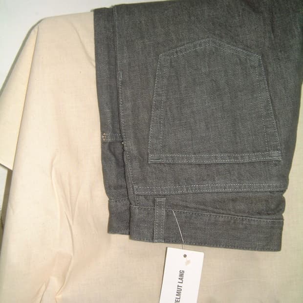 Helmut lang 00s 本人期 grey denim 32