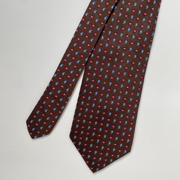 브룩스브라더스 페이즐리 명품 정품 넥타이