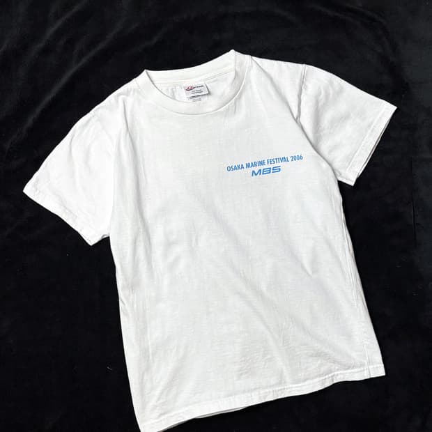 일본빈티지 비치발리볼 티셔츠