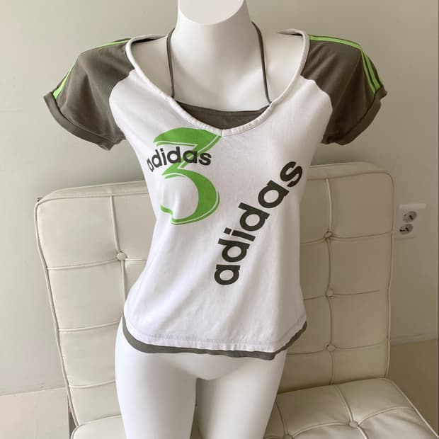 아디다스 재팬 홀터 반팔