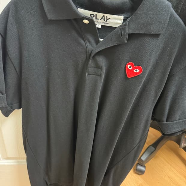 꼼데가르송 pk 반팔티 L