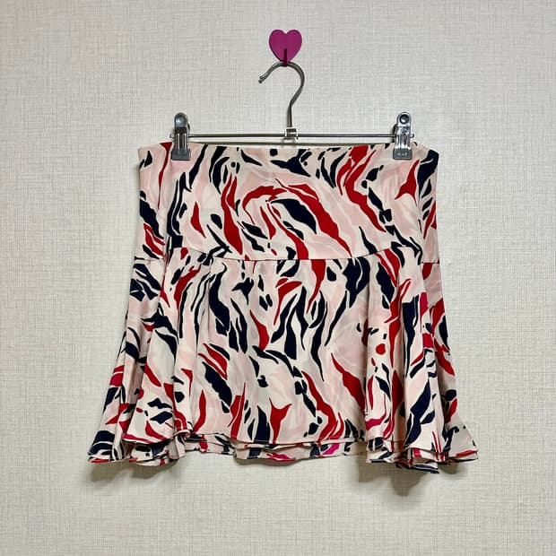 이자벨마랑 보헤미안 프린트 플레어 스커트 38  