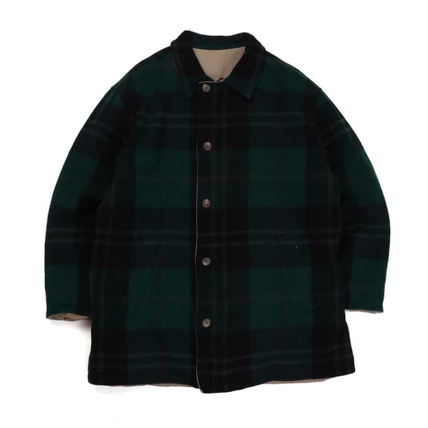 Polo Reversible Check Coat