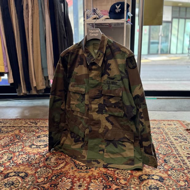 빈티지 밀리터리 오리지널 미군 BDU 셔츠 M~L (592)
