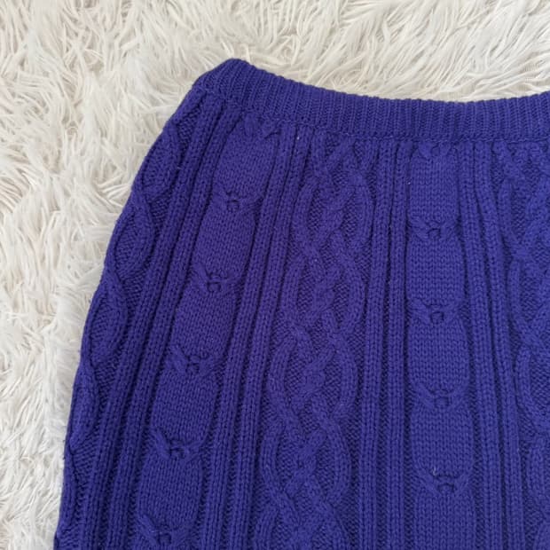 크리스찬 디올 보라 니트 치마