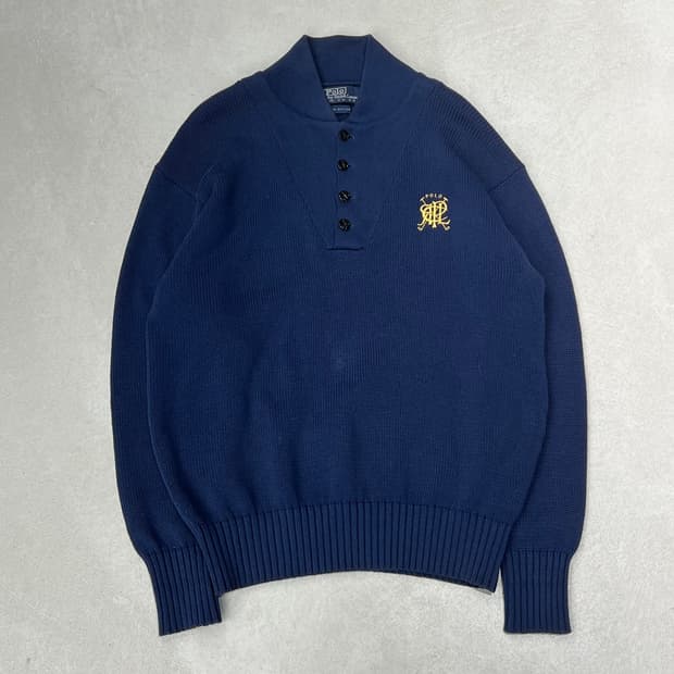 폴로 랄프로렌 반집업 니트 s09257