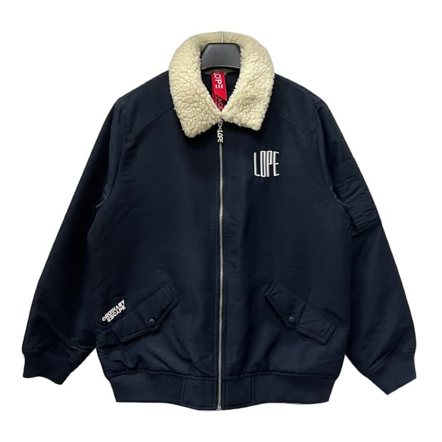 Lovin Peace 여성 블루종 MA-1 항공 점퍼 100