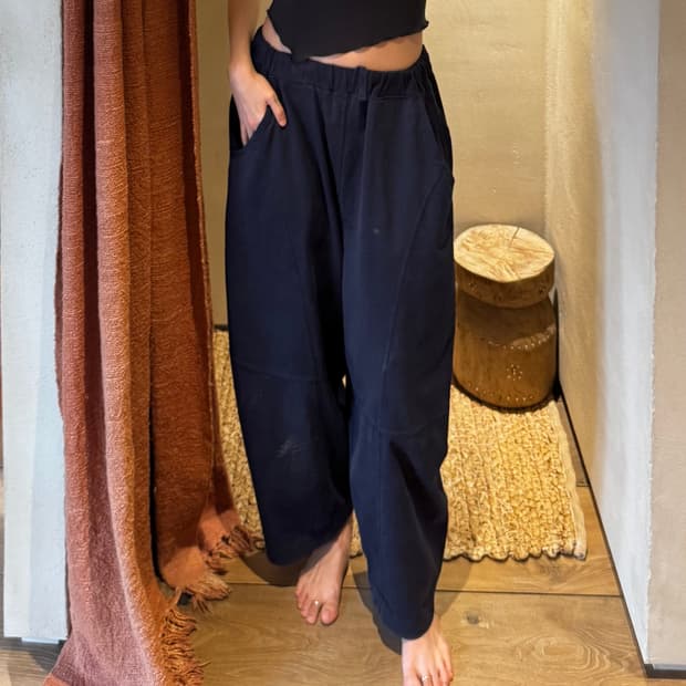 부디무드라 마나팬츠 네이비 M