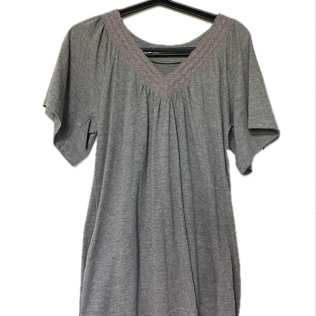 일본 빈티지 모리걸 레이스 반팔 원피스 하구미