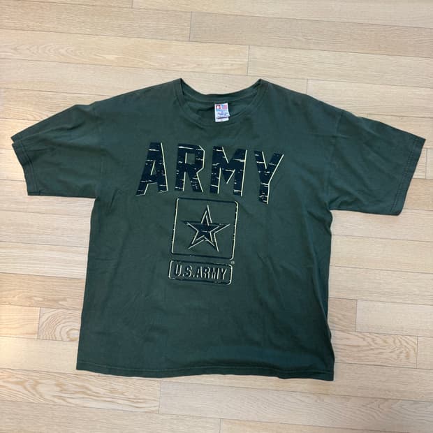 베이사이드 US ARMY 반팔 티셔츠 XL