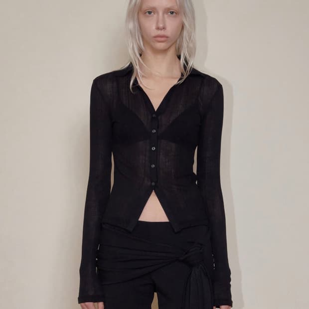 보헤미안서울 텐셀 카라 셔츠