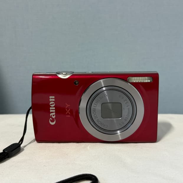 캐논 익시 Canon IXY 160 레드 디지털카메라 디카