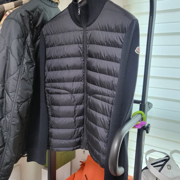 24FW 몽클레어 트리콧 니트패딩 L