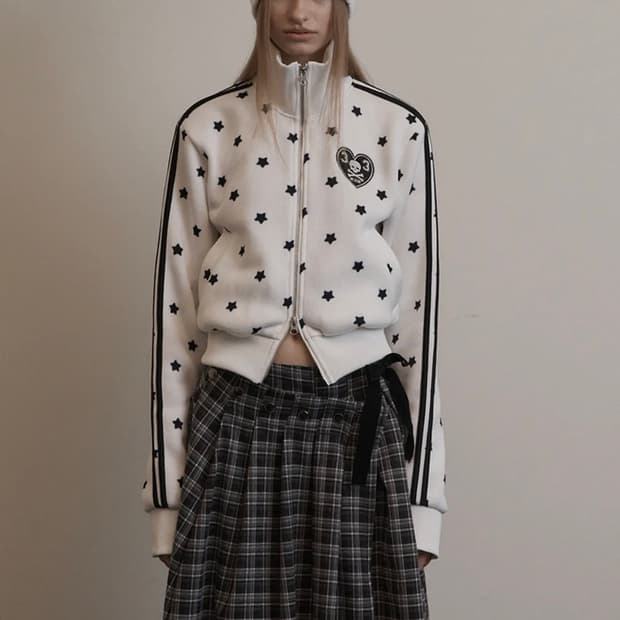 셋업이엑스이 스타 스포티 집업