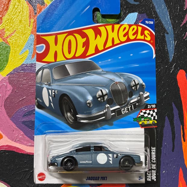 미개봉) 재규어 mk1 다이캐스트 핫휠 인테리어 소품