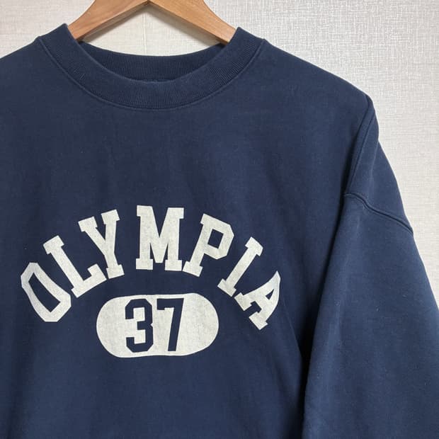 빈티지 아웃스탠딩 맨투맨 네이비 M