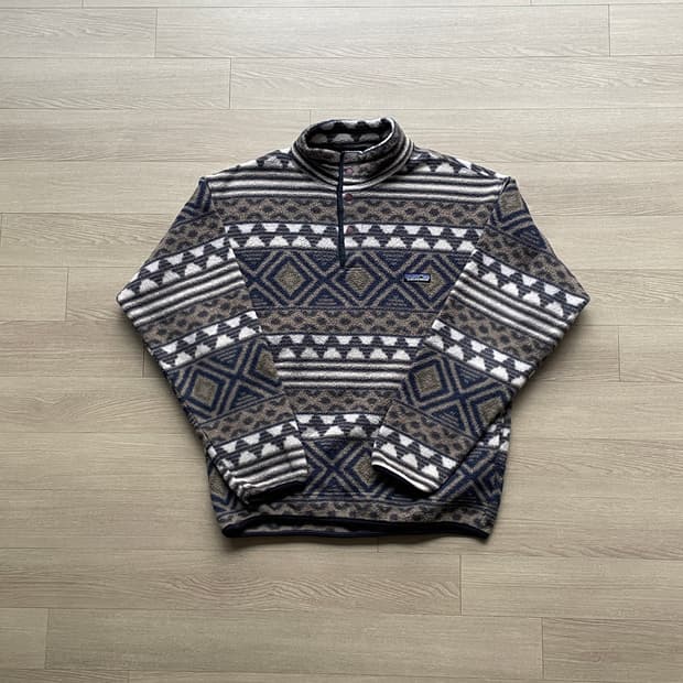 90s 파타고니아 신칠라 아즈텍 브라운 patagonia