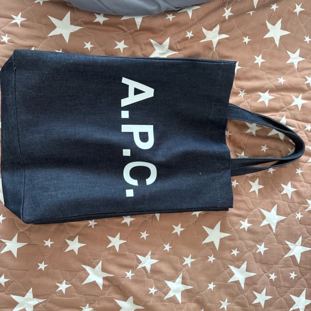 Apc 데님 토드백
