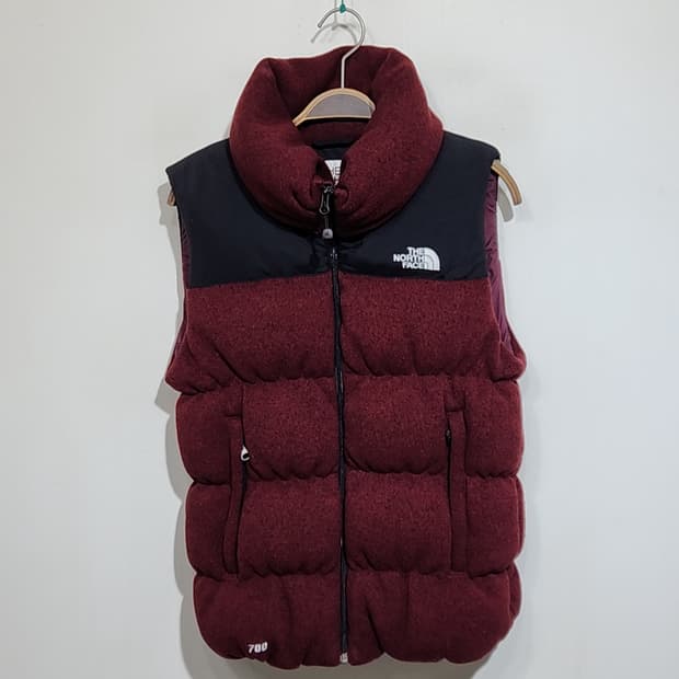 (M) 노스페이스 700 패딩조끼 투톤 다운 베스트 