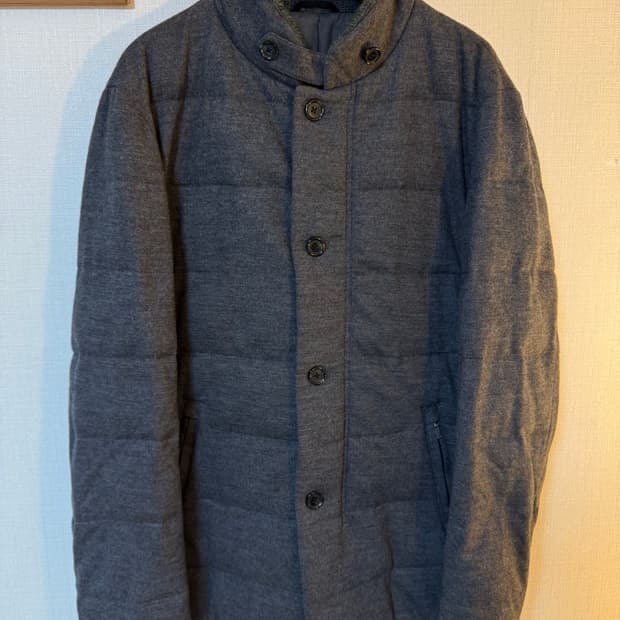 [L]시리즈 에피그램 패딩 자켓 그레이