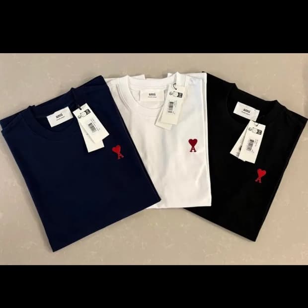 🔥[무료배송/새상품]🔥아미 라운드 반팔티 2 color 