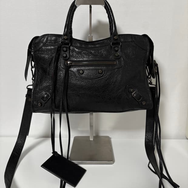 발렌시아가 시티 모터백 스몰