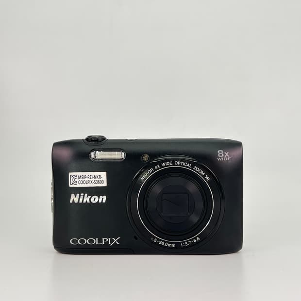 니콘 쿨픽스 Nikon COOLPIX S3600 블랙