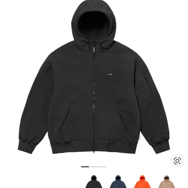 슈프림 윈드스토퍼 집업 후드